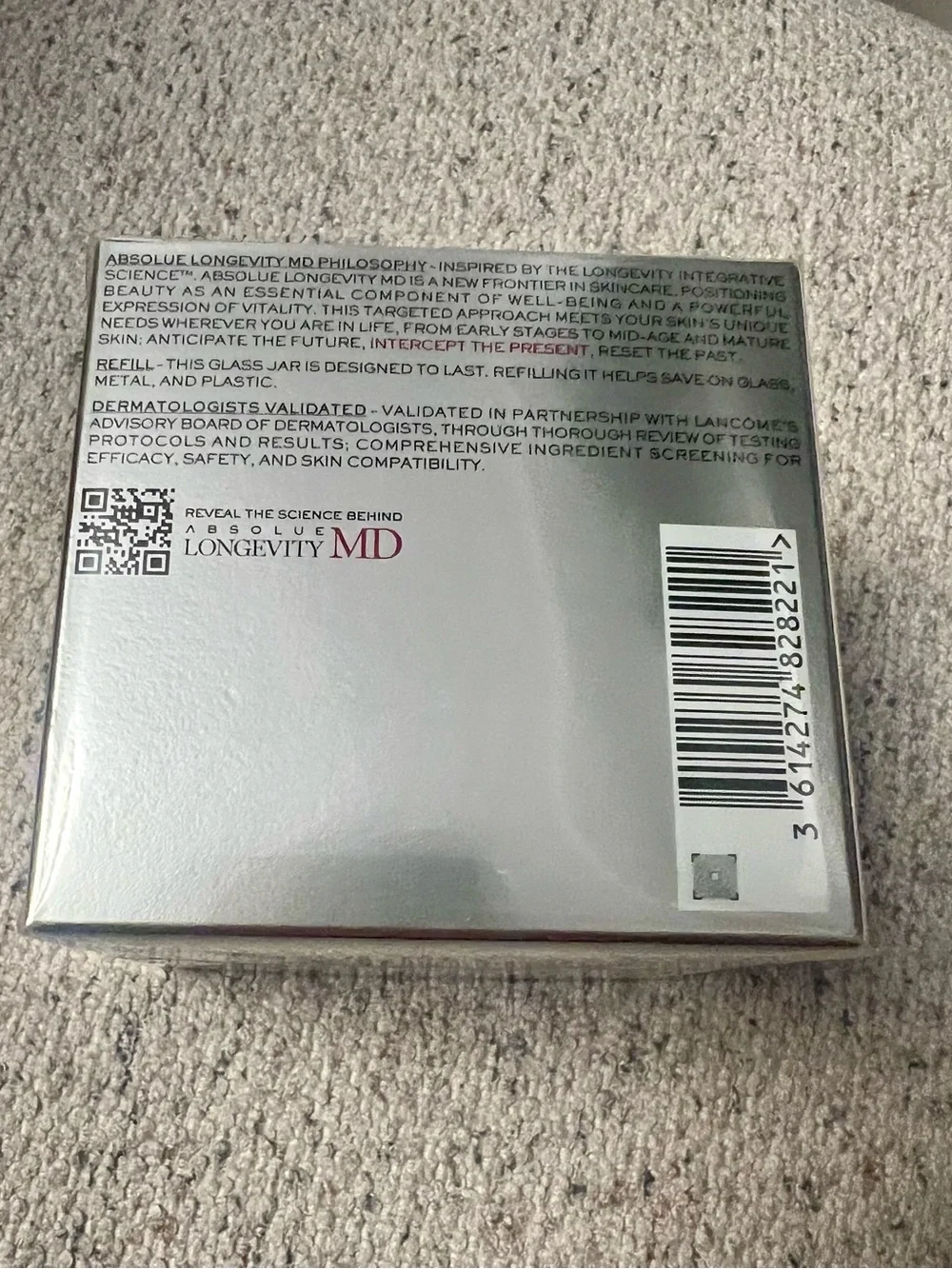 Lancôme Absolue Longevity MD Intercept The Cream